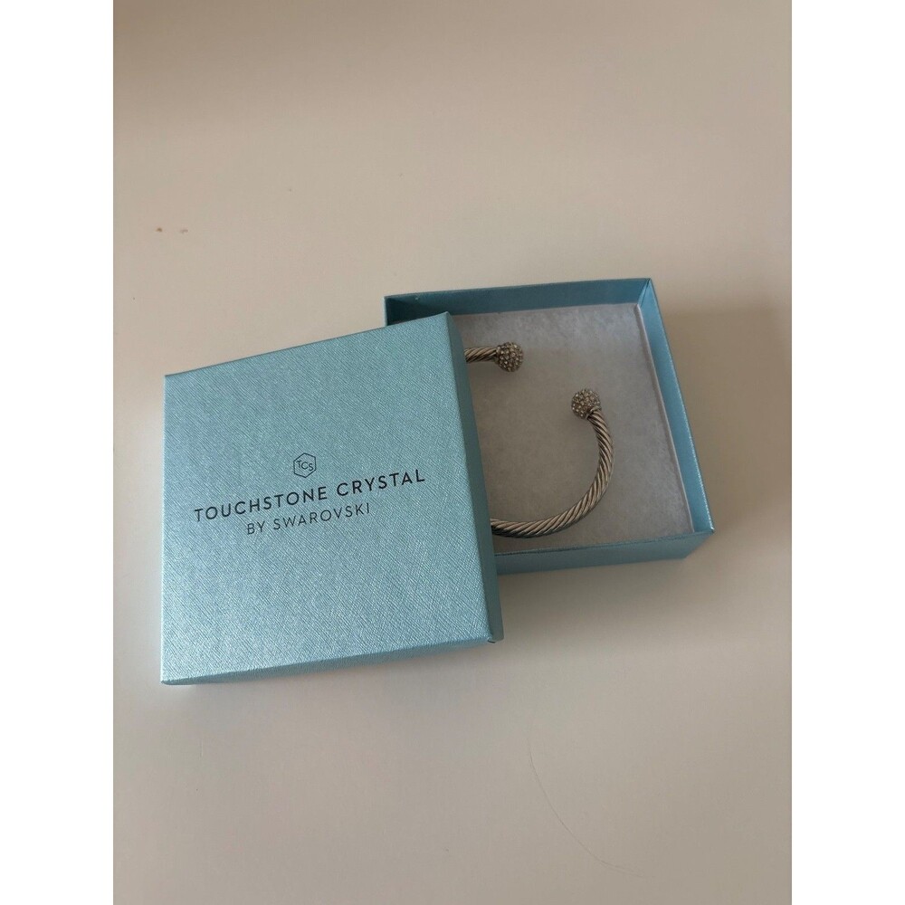Touchstone Crystal RIVIERA CUFF Bracelet Adjustable BNIB Gorgeous!!